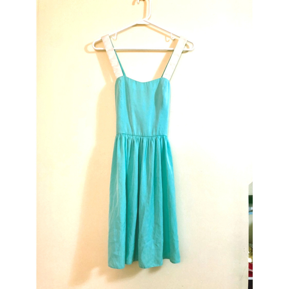 ASOS skater dress cross back MINT